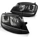 VW Golf 7 Phares, feux de circulation diurne à LED, année de construction 12-16, version noire