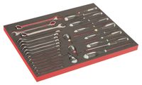 Bahco Foaminlay Fit&Go 3/3 met schroevendraaiers en sleutels - met lasermarkering - 31-delig - FF1A215LM