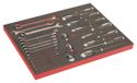 Bahco Foaminlay Fit&Go 3/3 met schroevendraaiers en sleutels - met lasermarkering - 31-delig - FF1A215LM