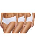 Sloggi Basic Plus Midi 3p/10007657 dames tailleslip (3-Pack), Weiß, 42