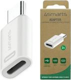 4Smarts USB-C naar Lightning Adapter - 27W Snel Opladen - 2 Stuks