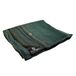 Bâche de protection visuelle, 1 pièce, 5 m de long, VERT, polyéthylène renforcé, opaque, pour le jardin