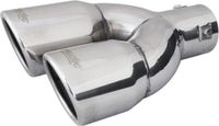 Simoni Racing Uitlaatsierstuk Dubbel 235 Mm Rechts Rvs Zilver