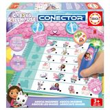 Educa - Junior Gabby's Dollhouse Connector | Elektronisch educatief spel in boekstijl | Vragen en antwoorden met intelligente pen | Leer vormen en kleuren voor kinderen van 3 tot 4 jaar (20691)