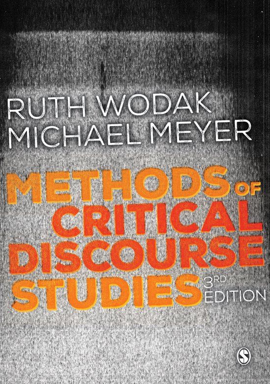 Sage Publications Methods of Critical Discourse Studies