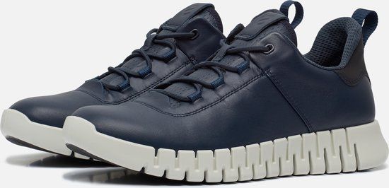ECCO GRUUV M - Sneakers - Mannen - Blauw - Maat 46 - Lente/Zomer 2024