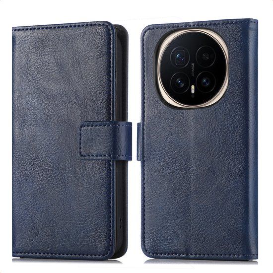 imoshion Hoesje - Geschikt voor Honor Magic8 Pro - Luxe Bookcase - Donkerblauw