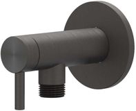 IVY Hoekstopkraan 1/2 x 3/8 - RVS316 Geborsteld Carbon Black PVD