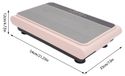 Plateforme vibrante - Appareil de fitness - Capacité de charge : 120 kg - 99 niveaux de vitesse - 5 modes - Relaxation musculaire - Appareil autoportant - Gris