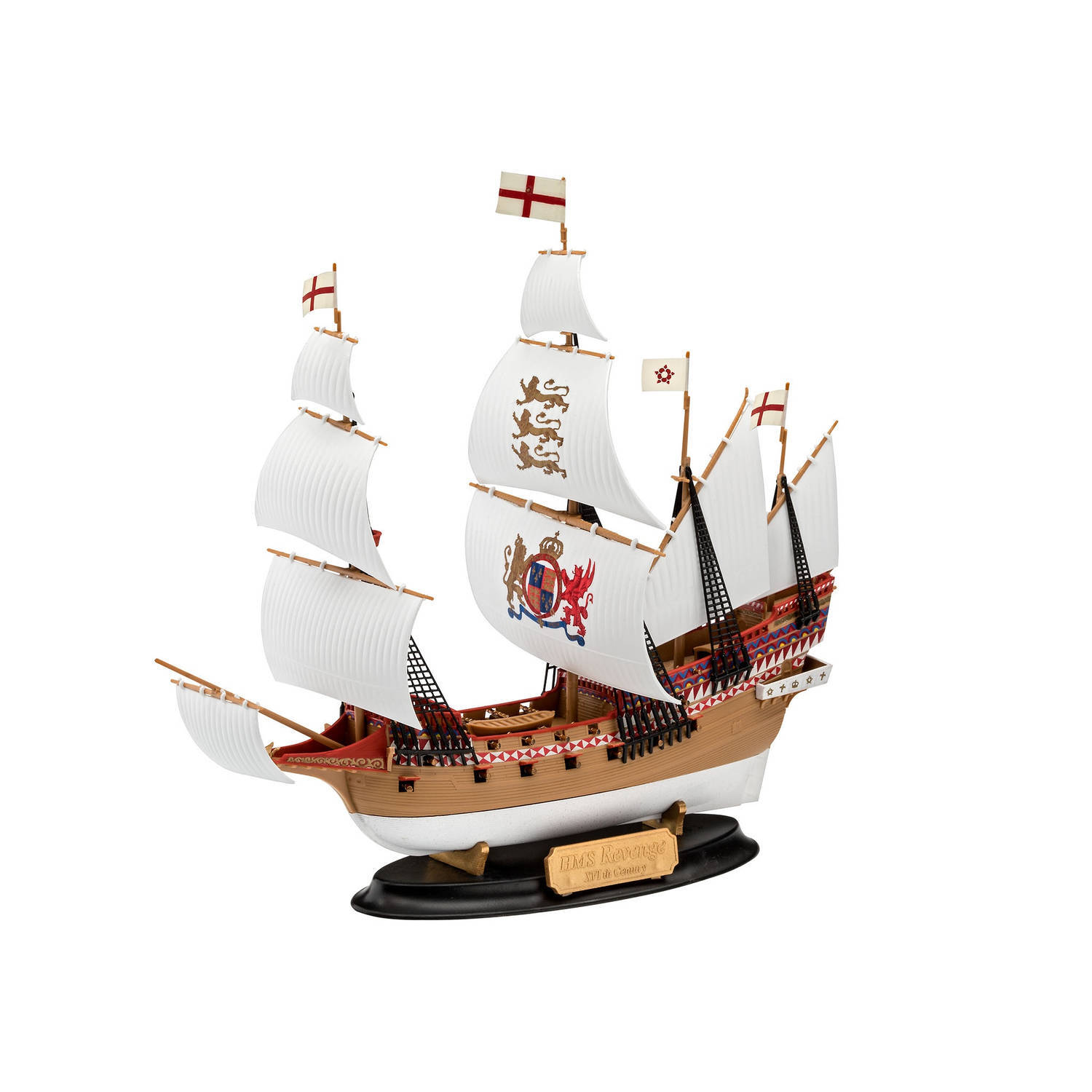 Revell modelbouwset hms revenge 163 mm schaal 1:350