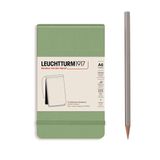 Leuchtturm AGENDASAGED schrijfblok & schrift A6 184 vel Groen