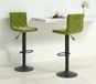 Maison Exclusive - Lot de 2 tabourets de bar en velours vert clair