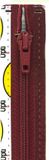 Opti S60-60-00750 ritssluiting 100% polyester 00750 rood 60 cm