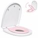 Merkloos Universele U-vormige Toiletbril met Kinderset