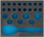 HAZET 2-componenten zachschuiminleg 163-431L · L x B: 95 mm x 80 mm