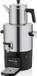 Korkmaz Çayşef Inox - Theepot - Turkse Theepot - Satin Samovar - 7L - Zwart/Zilver