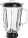Lacor Mengbeker Complet 1,5 Liter Glas/RVS Transparant/Zwart