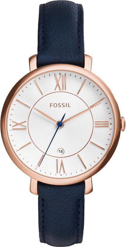 Fossil ES3843P Horloge Dames 36mm Blauw