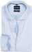 OLYMP Smart Business body fit chemise - pique - bleu clair - Facile à repasser - Tour de cou : 44 (Taille UE : XL)