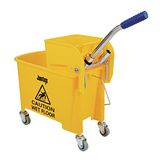 Jantex Kentucky 2-in-1 dweilemmer met wringer 20 liter, geel