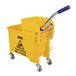 Jantex Kentucky 2-in-1 dweilemmer met wringer 20 liter, geel
