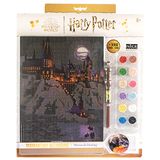 DIAMANTINY Harry Potter Landscape Boats To Hogwarts – creëer mozaïek, Crystal Art, Diamond Painting, 1 schilderij, meerkleurig, klein, 21002
