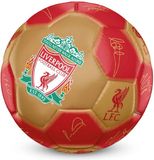 Liverpool FC - Voetbal met handtekeningen - Maat 5 - Rood/Goud