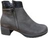 Hartjes 172.0247/24 41.77 Veterschoenen Grijs Nubuck Dames Breedtemaat H