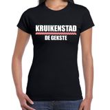 Bellatio Decorations Kruikenstad Carnaval t-shirt de gekste voor dames - zwart - Tilburg - carnavalsshirt / verkleedkleding XXL