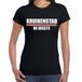 Bellatio Decorations Kruikenstad Carnaval t-shirt de gekste voor dames - zwart - Tilburg - carnavalsshirt / verkleedkleding XXL