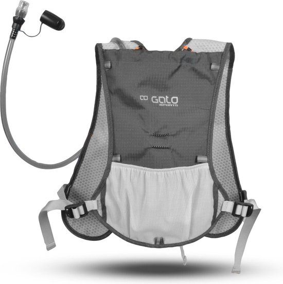 Gato Hydration Pack 1.5L Unisex - Grijs - Hardloop rugtas
