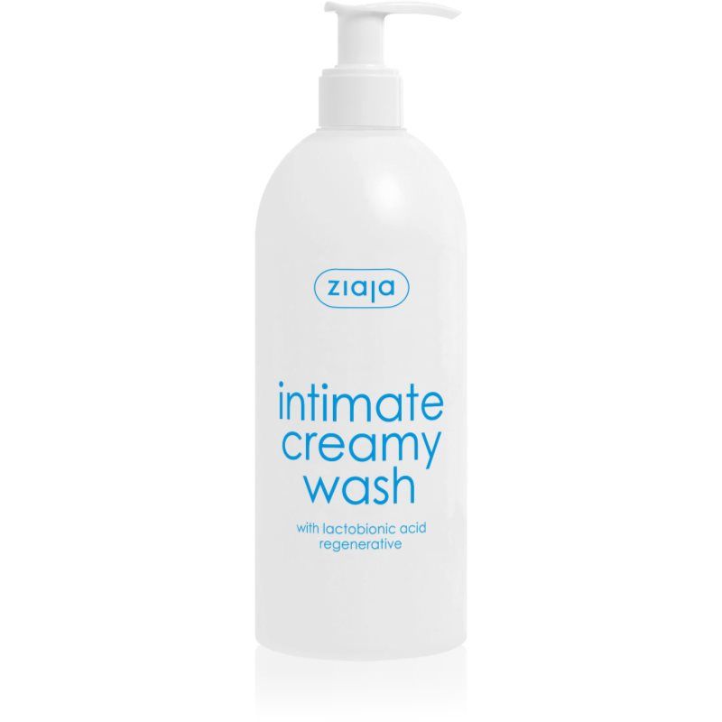 Ziaja Cream regenerative intimate hygiene with lactobionic acid - 500ml