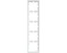 Schneider Merten MEG4050-6535 - White - Thermoplastic - Glossy - Screwless