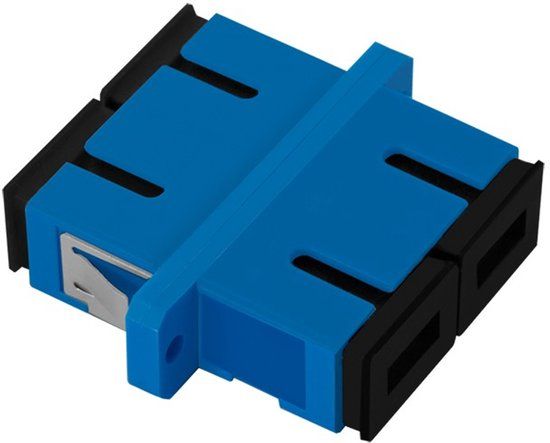Qoltec 54142 glasvezeladapter Blauw 1 stuk(s)