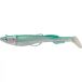 Berkley PowerBait Power Sardine; onkruidvrij zacht plastic kunstaas voor zoutwatervissers; geurende swimbait voor zeebaars; boot- en kustvissen met flitsende actie, 12cm, Ayu Green