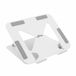 Mediatech MT2661W - Support d'ordinateur portable réglable ergonomique - Blanc