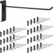 Merkloos / Sans marque Shenzhen Haorui Industrial Technology Co., Ltd. 35 stuks rasterpaneel haken 20 cm - Zwart
