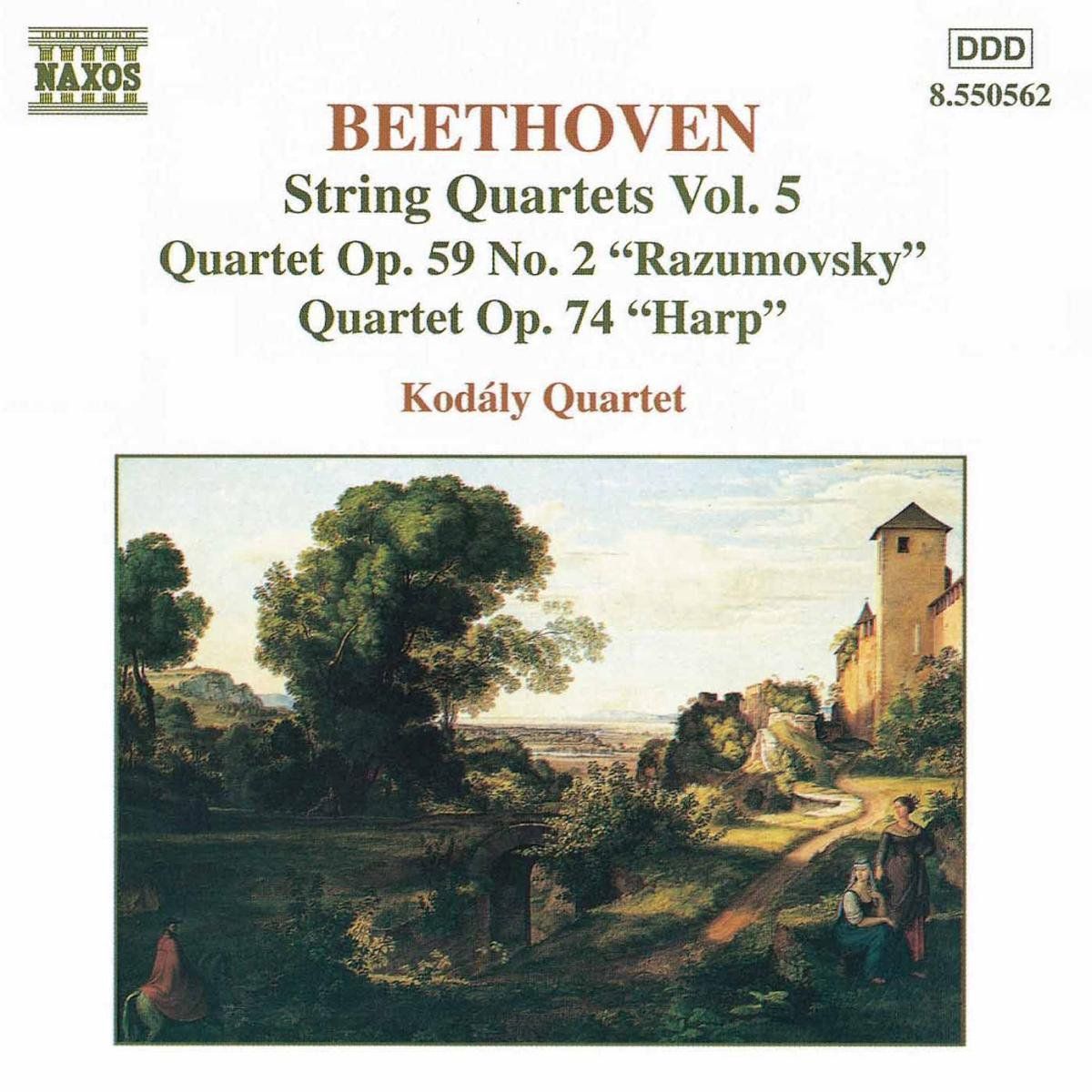 OUTHERE Beethoven: String Quartets Vol 5 / Kodaly String Quartet
