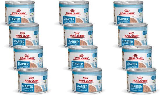 Royal Canin Starter Mousse Mother & Babydog - 12 x 195 g - Puppy-Hondenvoer