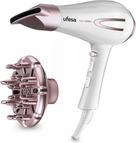 UFESA Föhn UFESA SC8400 Wit/Roze 2200W