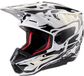 Alpinestars S-M5 Casque de motocross ECE 22.05 Taille XS Gris/Noir