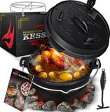 Kesser Dutch Oven Gietijzeren Pan met Deksel