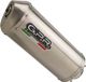 GPR Exhaust Systems Satinox Kawasaki Versys 650 21-23 Ref:e5.co.k.169.cat.sat Stainless Steel With Catalyst Homologué Système d'échappement complet Or Homologué