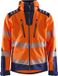 Blaklader Softshell Jack High Vis 4491-2513 - High Vis Oranje/Marineblauw - L