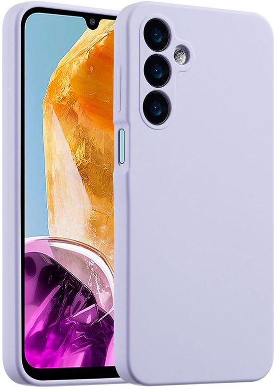 Accezz Liquid Silicone Backcover voor Samsung Galaxy A16 (4G/5G) - Paars