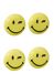 FRANKEN Happy Magnets HM40S/4 set van 4 ronde smiley-magneten