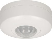 ORNO GROUP Détecteur de mouvement intérieur pour lampe - Détecteur de mouvement plafond - Détecteur de passage 2000 Lux - Détecteur de mouvement 360° - Blanc