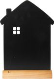 Securit Silhouette Huisbord met krijtstift, 33 x 21 x 6 cm, meerkleurig