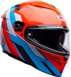 Bell Lithium Nova Helm Oranje/blauw S