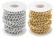 Merkloos Aluminium 5 Meter Curb Chain, Twisted Chain